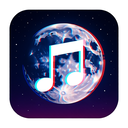 icon_music_moon_digital_glitch icon preview