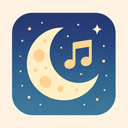 icon_music_moon_flat_pastel icon preview