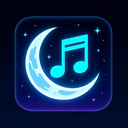 icon_music_moon_futuristic icon preview