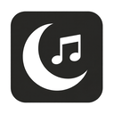 icon_music_moon_monochrome icon preview