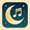 icon_music_moon_retro icon preview