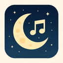 icon_music_moon_simplified icon preview