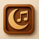 icon_music_moon_wooden icon preview