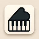 icon_music_piano_asymmetrical icon preview