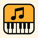 icon_music_piano_bold icon preview