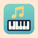 icon_music_piano_flat_pastel icon preview