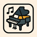 icon_music_piano_geometric icon preview