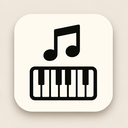 icon_music_piano_minimalist icon preview
