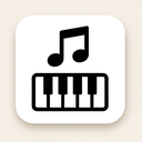 icon_music_piano_simplified icon preview