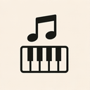 icon_music_piano_thin icon preview