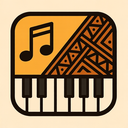 icon_music_piano_tribal icon preview