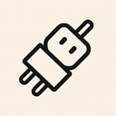 icon_music_plug_asymmetrical icon preview