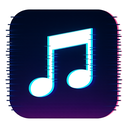 icon_music_plug_digital_glitch icon preview