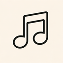 icon_music_plug_minimal_outline icon preview