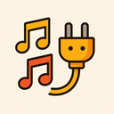 icon_music_plug_playful icon preview