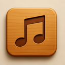 icon_music_plug_wooden icon preview