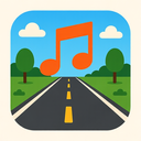 icon_music_road_filled icon preview