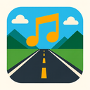 icon_music_road_geometric icon preview