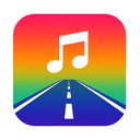 icon_music_road_gradient icon preview