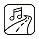icon_music_road_line_art icon preview