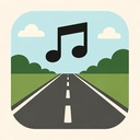 icon_music_road_minimalist icon preview