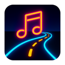 icon_music_road_neon icon preview