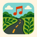 icon_music_road_organic_pattern icon preview