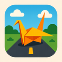 icon_music_road_origami icon preview
