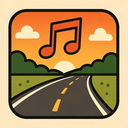 icon_music_road_retro icon preview