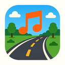 icon_music_road_rounded icon preview