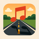 icon_music_road_shadow_effect icon preview