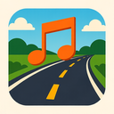 icon_music_road_sharp_edges icon preview