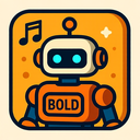 icon_music_robot_bold icon preview