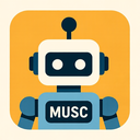 icon_music_robot_flat_design icon preview