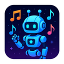 icon_music_robot_futuristic icon preview