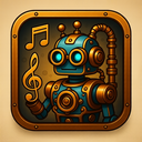 icon_music_robot_steampunk icon preview