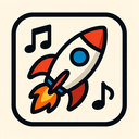 icon_music_rocket_bold icon preview