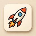 icon_music_rocket_elegant icon preview
