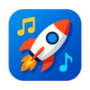 icon_music_rocket_modern icon preview