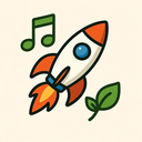 icon_music_rocket_organic icon preview