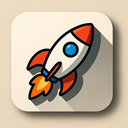 icon_music_rocket_shadow_effect icon preview