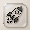 icon_music_rocket_transparent icon preview