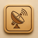 icon_music_satellite_embossed icon preview