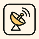 icon_music_satellite_filled icon preview