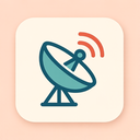 icon_music_satellite_flat_pastel icon preview