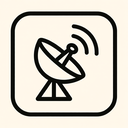 icon_music_satellite_geometric icon preview