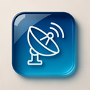 icon_music_satellite_glassy icon preview