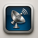 icon_music_satellite_metallic icon preview