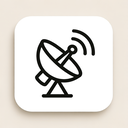 icon_music_satellite_minimalist icon preview