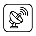 icon_music_satellite_outline icon preview
